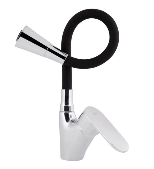 Змішувач для кухні Lidz Tani 007F3, Chrome/Black (k40) LDTAN007F3BCR37649 | Зображення 3