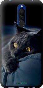 Чохол на Xiaomi Redmi 8 Димчастий кіт "825b-1806-2448"