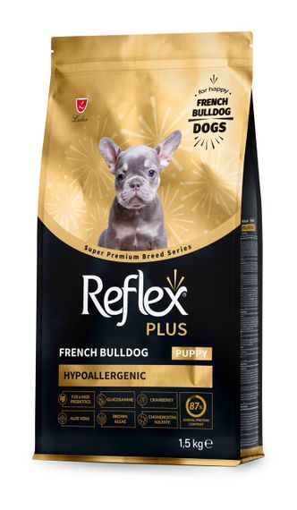 Сухий корм для цуценят породи французький бульдог Reflex Plus French Bulldog Puppy, 1.5 кг | Зображення 2