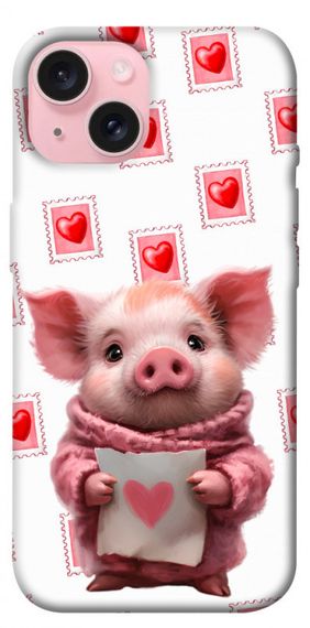 Чохол з картинкою Animals love 6 для Apple iPhone 15 (6.1")