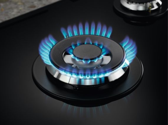 Варочная поверхность Electrolux газ на стекле KGG75362K | Зображення 4