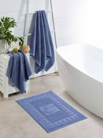 Рушник Zeron 128366 Туреччина 90*50  Махра Індиго