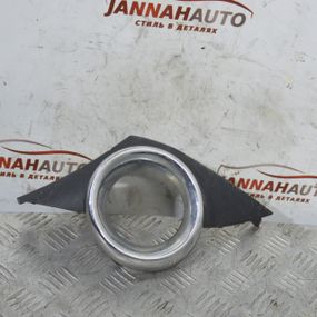 Накладка протитуманної фари ліва Peugeot 207 2006-2013 Решітка бампера ліва Пежо 207 9680098780