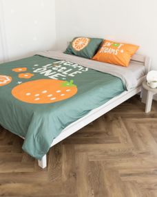 Постільна білизна євро Dushka Home 20895 200х220 см