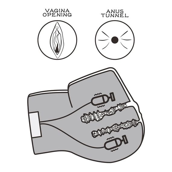 Мастурбатор - Streetgirl's 01 Dual Motor Sensation Pulse sexstyle | Зображення 6