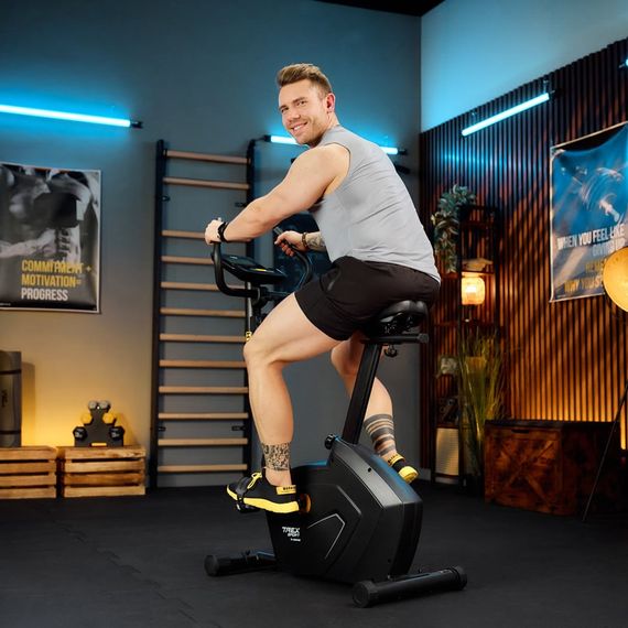 Велотренажер Trex Sport TX-550MB HYPER магнітний чорний | Зображення 5