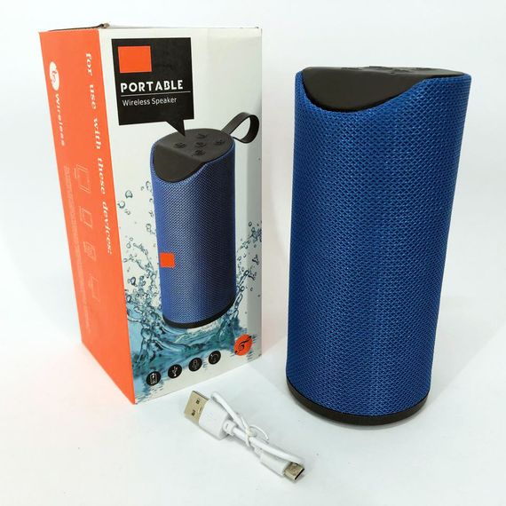 Колонка портативная bluetooth влагостойкая JBL TG-113 (аналог). Цвет: синий | Зображення 2