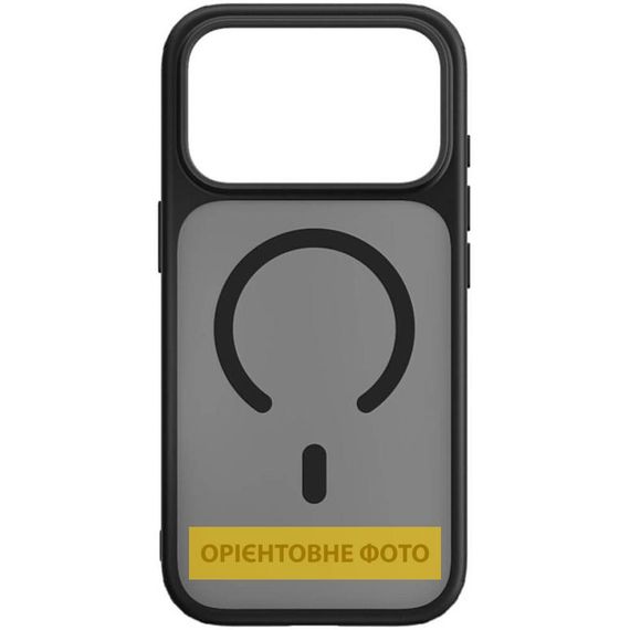 TPU+PC чохол Blueo Skin Friendly Frosted with MagSafe для Apple iPhone 17 Air (6.5") Чорний | Зображення 1