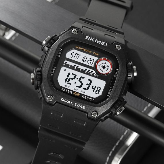 Skmei 2126BKWT Black-White | Зображення 3