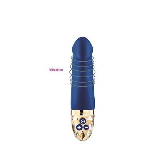 Вібратор Mystim Real Deal Neil Blue, потужний мотор, 8 режимів | Зображення 4