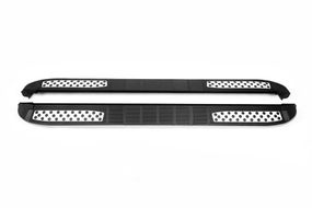 Боковые Подножки Tayga V2 (2 шт., Алюминий) XS - Короткая База для Opel Zafira Life 2019- гг