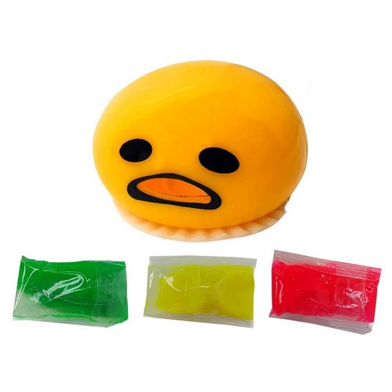 Игрушка антистресс Вязкая масса "Smile Slime" SS-01-02 клейкий лизун | Зображення 1