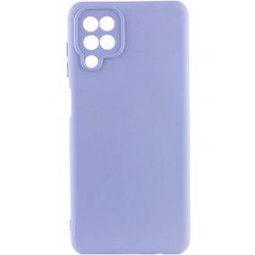 Чехол Silicone Cover Lakshmi Full Camera (A) для Samsung Galaxy M33 5G Full camera, Зелений/Dark Green Full camera, Бузковий/Dasheen