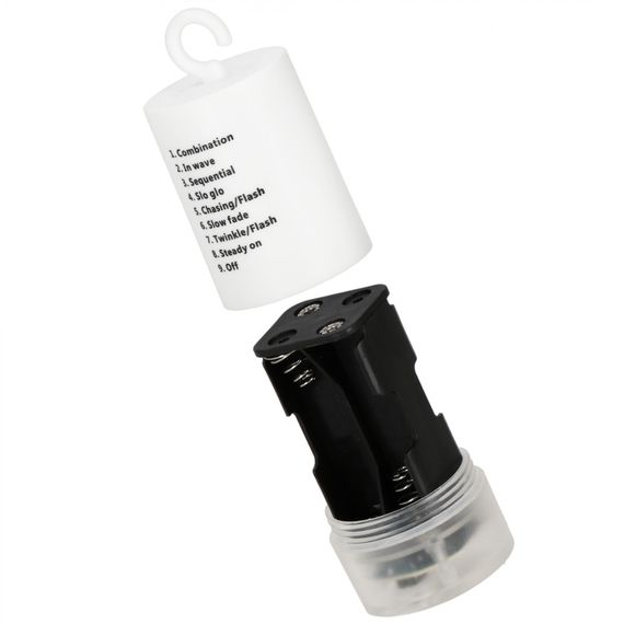 Гірлянда феєрверк на батарейках Springos 3D 100 LED CL0182 Cold White | Зображення 4