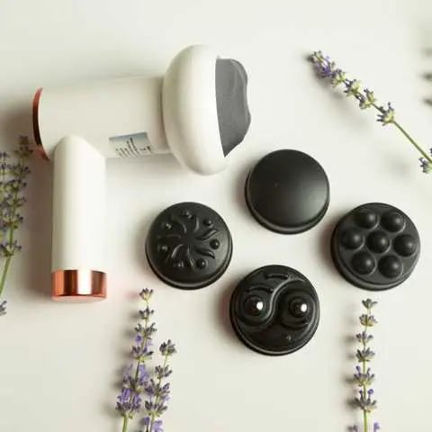 Вибромассажёр антицеллюлитный аккумуляторный массажер Deep Rolling W44 | Зображення 4