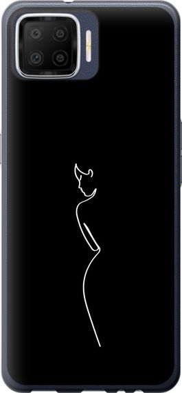 Чехол на Oppo A73 Силуэт1 "4590u-1379-17620"
