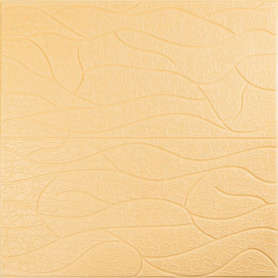 Панель 3D 700х700х6мм Бежевий SW-00001949