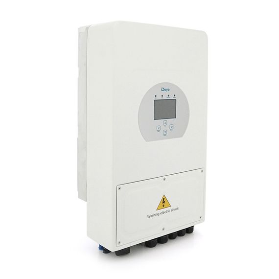 Гібридний інвертор (hybrid) Deye SUN-5K-SG03LP1-EU WI-FI, 5кВт, однофазний, (МРРТ 125-425/120А/DC48В)Parallel