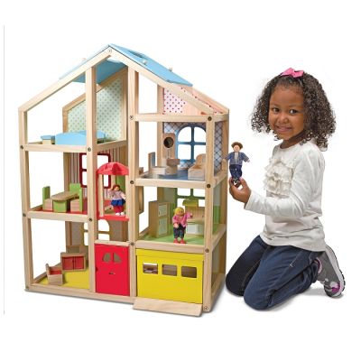 Ігровий набір Melissa&amp;Doug Кукольный домик с подъемником и мебелью (MD2462) | Зображення 3