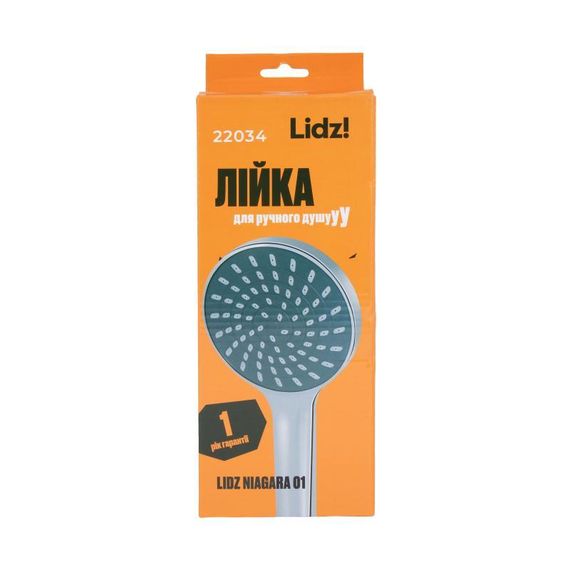 Лейка для ручного душа Лейки Lidz Niagara 01 98 мм округлая LDNIA01CRM22034 Chrome | Зображення 3