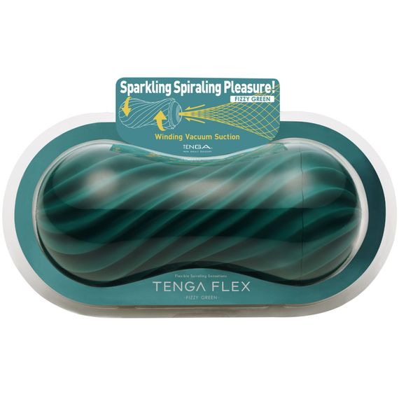 Мастурбатор Tenga FLEX, Fizzy Green | Зображення 2