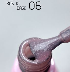 Цветная база Toki-Toki Rustic Base 06 с шиммером 5мл