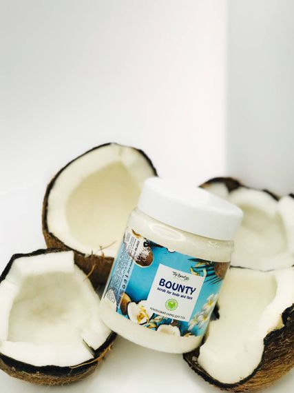﻿Top Beauty Bounty Coconut Scrub (Скраб для тіла та обличчя з ароматом Баунті), 150 мл