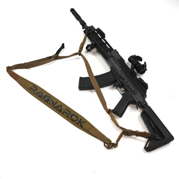 Збройовий ремінь RAGNAROK "KRAKEN" Gen.2 Carbine (Триточковий) Койот