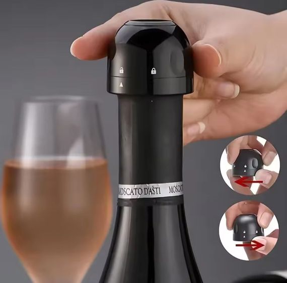 WineStopper багаторазова вакуумна пробка для шампанського | Зображення 2