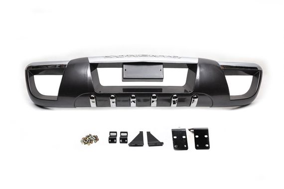 Передня накладка F001 (пластик) для Kia Sorento 2002-2009 рр | Зображення 1