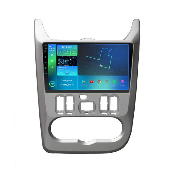 Штатна магнітола Torssen 2K Renault Sandero/Duster 07-09 F9432 4G Carplay DSP | Зображення 1