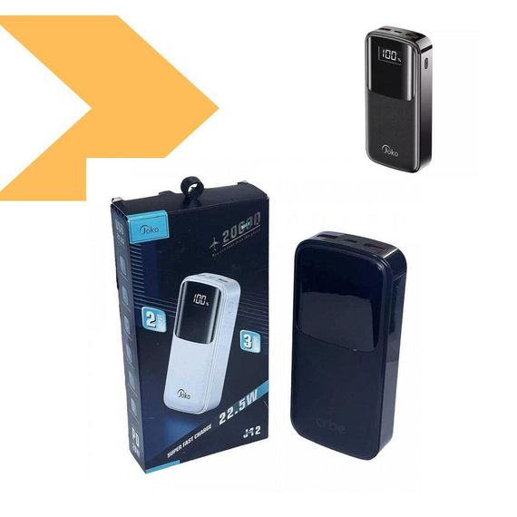 Power Bank JOKO J12 20000 mAh 22.5W (47216-j12_651) | Зображення 1