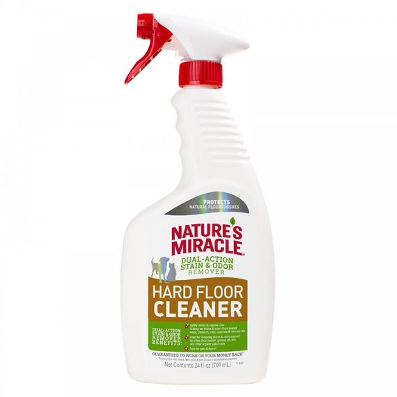Засіб 8in1 Nature s Miracle Hard Floor Cleaner Dual Action Stain and Odor Remover для усунення плям і запахів для всіх видів