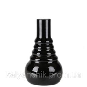 >Колба 2x2 Amy мини под резьбу черная