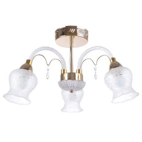 Люстра потолочная с подсветкой LED E27 40W G (LK-509S/3)