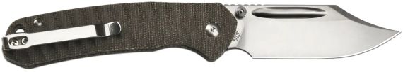 Ніж CJRB Bowie Pyrite AR-SFII Micarta OD Green | Зображення 1