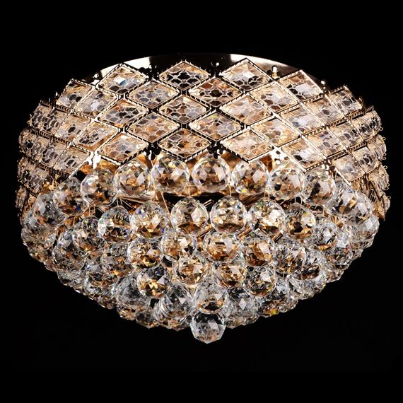 Люстра потолочная хрустальная с подсветкой LED E14 60W G (BCL-347S/4) | Зображення 2