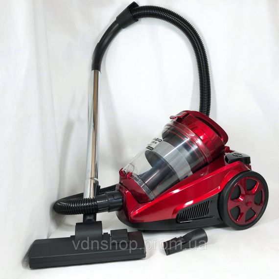 Пылесос с турбощеткой без мешка, Мощный колбовый пылесос с контейнером для квартиры мощный TD-19 | Зображення 1