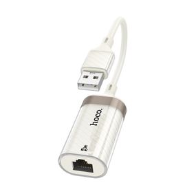 Контроллер HOCO UA41 USB 2.0 to Ethernet - Сетевой адаптер 10/100Mbps,White,BOX