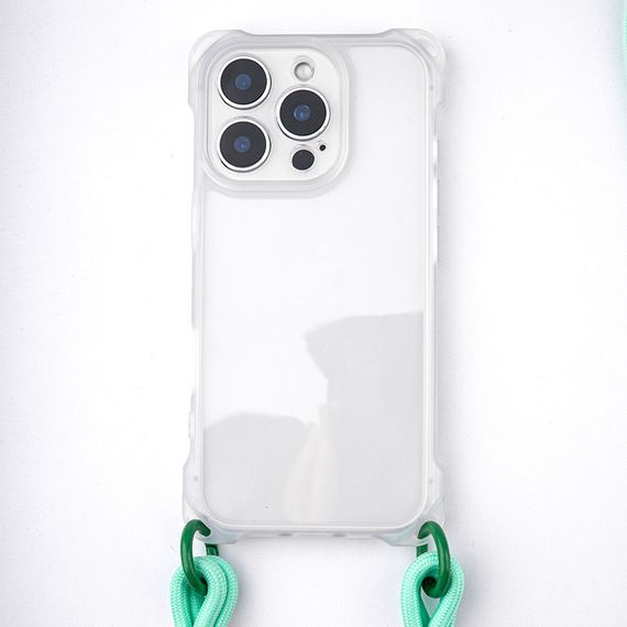 Чохол TPU CrossBody with straps для Apple iPhone 12 Pro (6.1") Transparent | Зображення 6