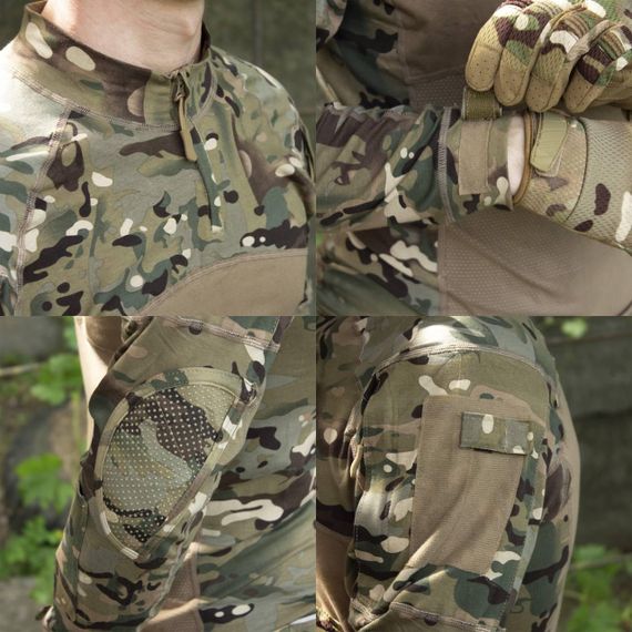Комплект форми Soft Shell Caiman мультикам куртка + штани G2 та убакс G4 | Зображення 1