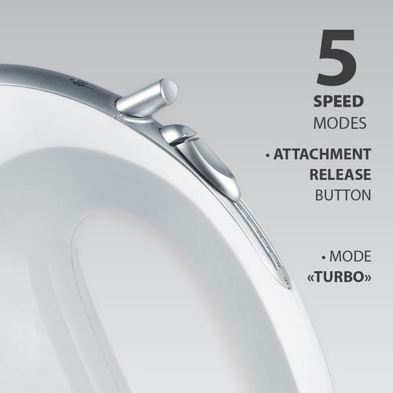 Міксер ручний Maestro MR-506, 600 Вт, для збивання і замішування тіста | Зображення 3