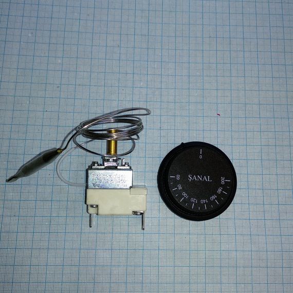 Терморегулятор капілярний 60°С-200°С Sanal(Туреччина) | Зображення 1