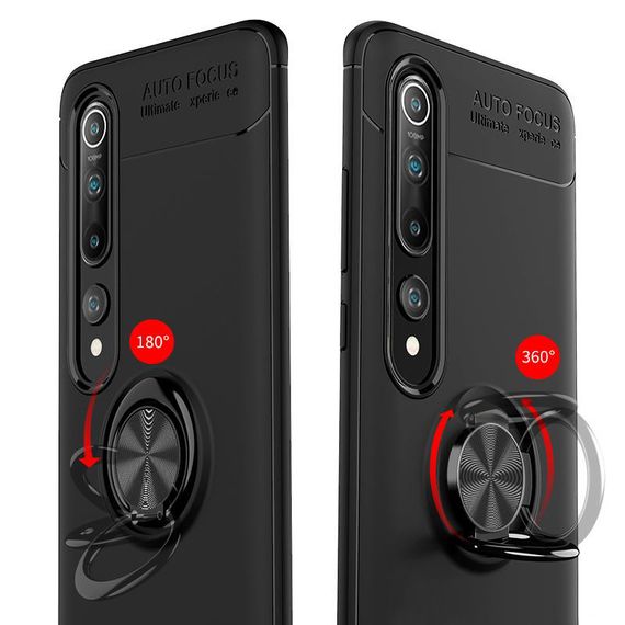 TPU чохол Deen ColorRing під магнітний тримач (opp) для Xiaomi Mi 10 / Mi 10 Pro | Зображення 2