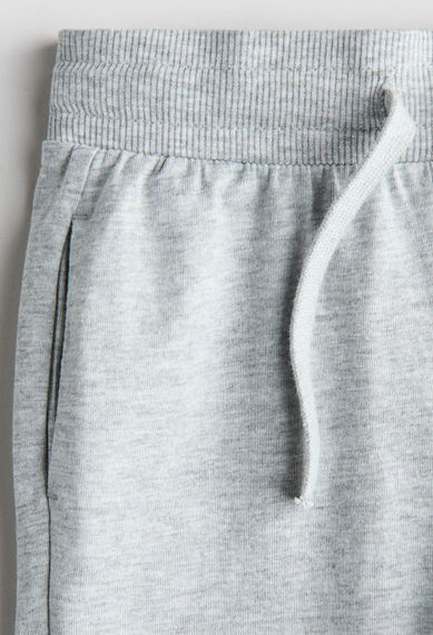 Дитячі спортивні штани-джогери для хлопчика H&M 92 см Сірий меланж (26031102A) | Зображення 1