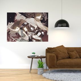 Плакат-постер з принтом Кавун Dororo - Дороро 04 А0 ПЛ000641(А0)