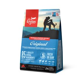 Корм Orijen Original Dog сухий з м'ясом і рибою для собак будь-якого віку 0.34 кг
