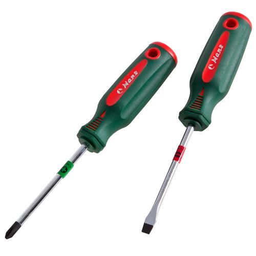 Набір викруток шліц и хрест 9 предметів (06400-9M) HANS | Зображення 2