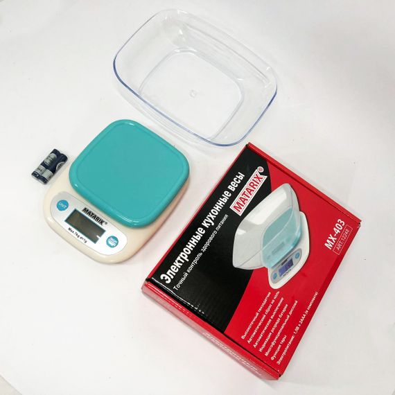 Кухонні ваги для зважування продуктів MATARIX, Кухонні ваги професійні кулінарні для кухні UB-36 | Зображення 4