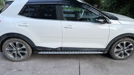 Бокові пороги Оригінальний дизайн (2 шт) для Kia Stonic 2017-2024 | Зображення 3